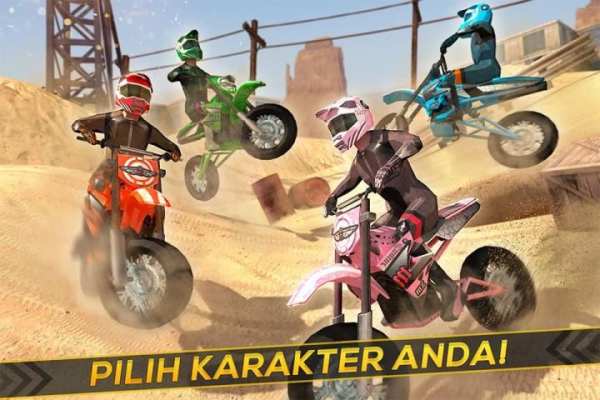 Motor Cross Balap Sepeda screenshot 7