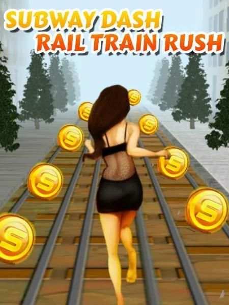 Subway Dash- Rail Train Rush скриншот 1