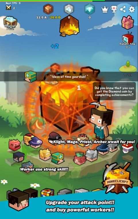 MineClickFT : Hero Edition 10 تصوير الشاشة