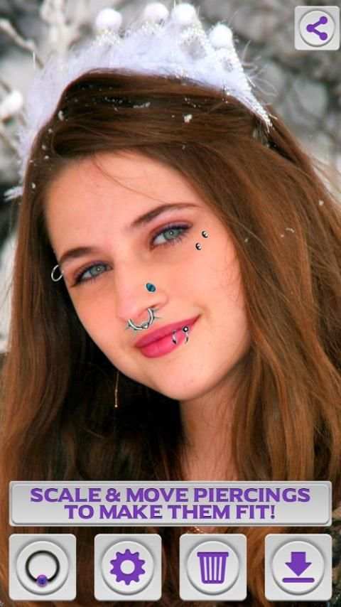 Piercing Salon Photo Editor screenshot 5