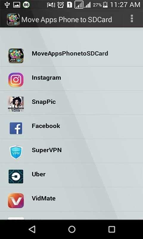 Move Apps Phone to SD Card स्क्रीनशॉट 9