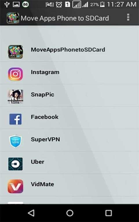 Move Apps Phone to SD Card स्क्रीनशॉट 5