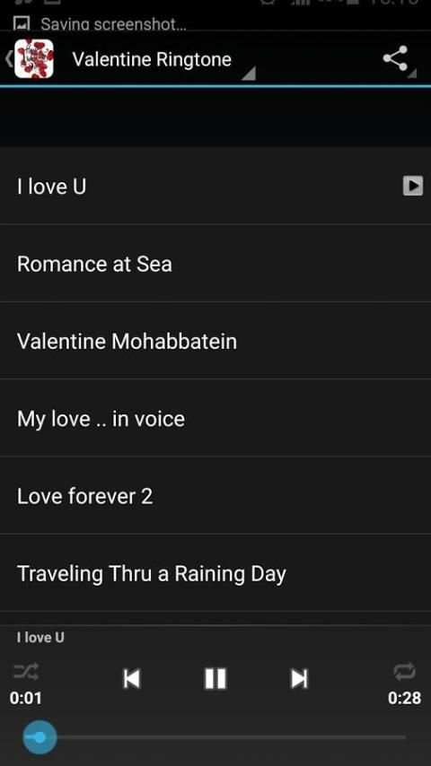 Free Valentine Ringtone 2016 скриншот 5