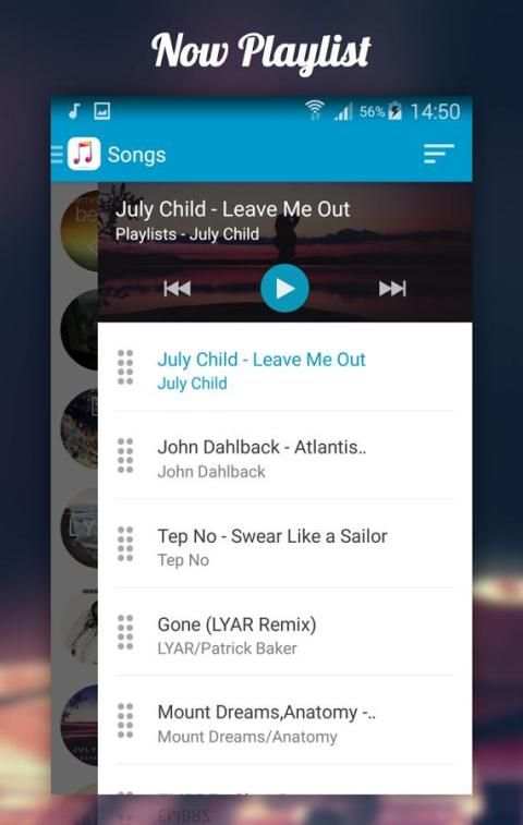 مشغل الموسيقى - Music Player 4 تصوير الشاشة