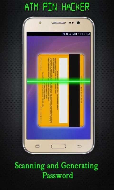 ATM Pin Number Hacker Prank screenshot 1
