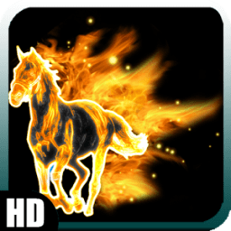 ikon Horse Fire Wallpaper