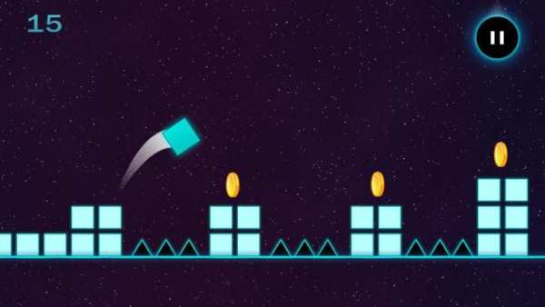 Geometry Space impossible Rush скриншот 1