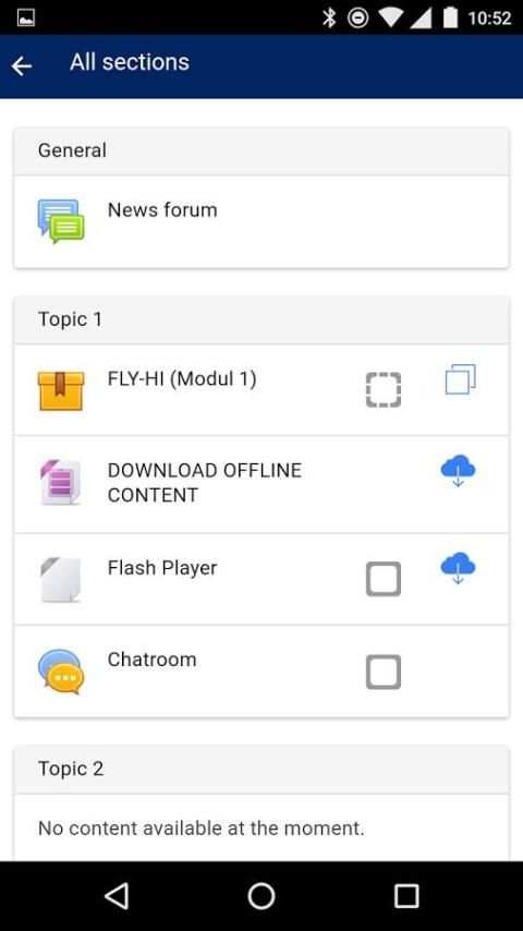 GA Mobile Learning screenshot 1