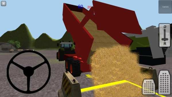 Tractor Simulator 3D: Harvest 1 تصوير الشاشة