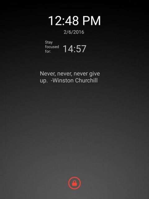 Focus Lock: Stay Focused скриншот 3