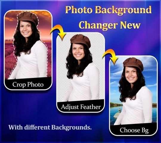 Photo Background Changer New स्क्रीनशॉट 1