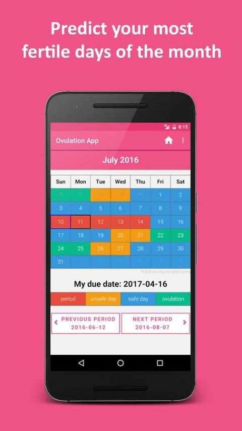 Ovulation App screenshot 10