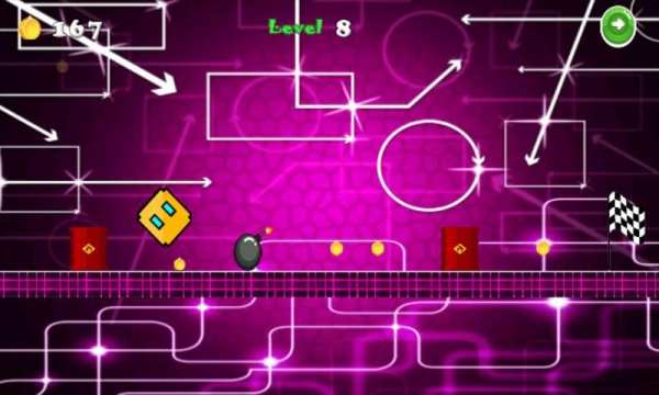 Geometry Dash 2016 3 تصوير الشاشة