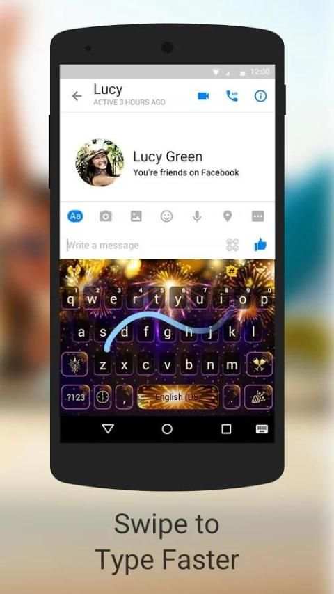 Emoji Keyboard-Auto Suggestion स्क्रीनशॉट 2