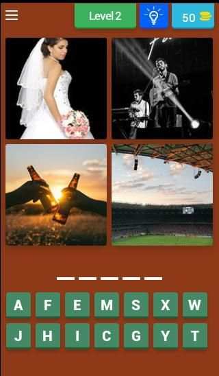 Four Pics One Word ! 16 تصوير الشاشة