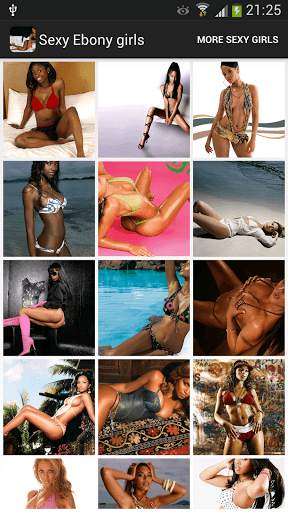 Sexy Ebony Girls Wallpaper screenshot 3