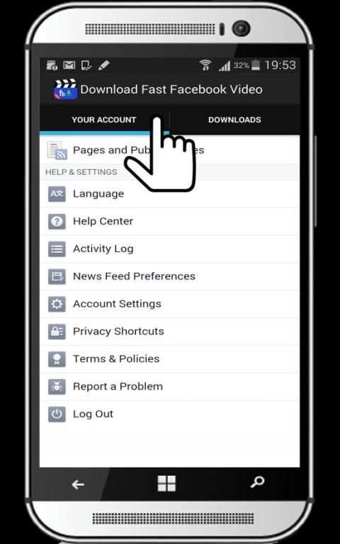 Download Fast Facebook Video स्क्रीनशॉट 2