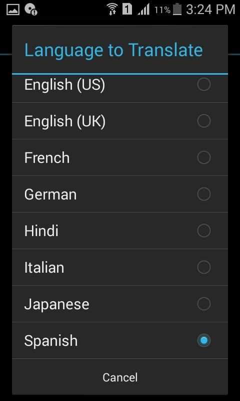 Language Translator स्क्रीनशॉट 6