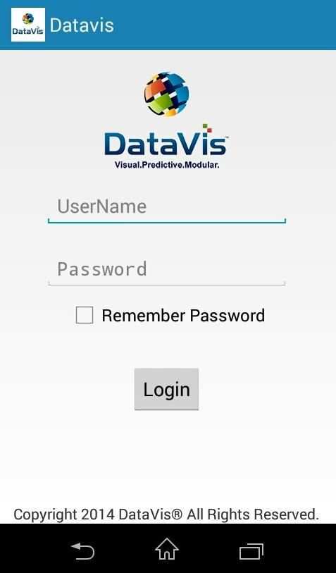Datavis Mobile Analytics स्क्रीनशॉट 1