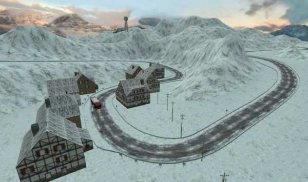 Euro Bus 4x4 Snow Hill Climb screenshot 3
