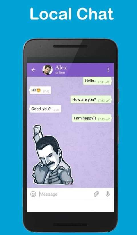 Local Messenger and Chat screenshot 2