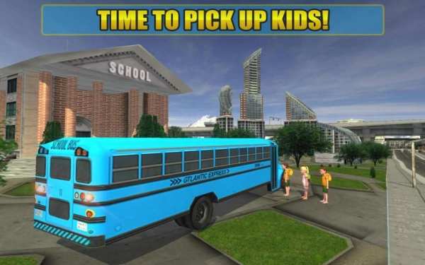 School Bus Drive Sim 8 تصوير الشاشة