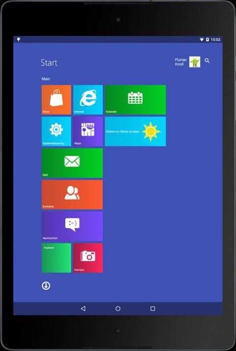 Metro UI Launcher 10 screenshot 1