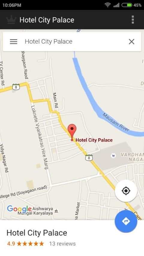 Hotel City Palace स्क्रीनशॉट 1