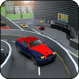 ikon Parkir bertingkat Supermarket