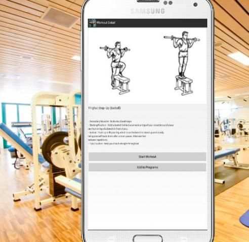 Bodybuilding Workout Trainer скриншот 1