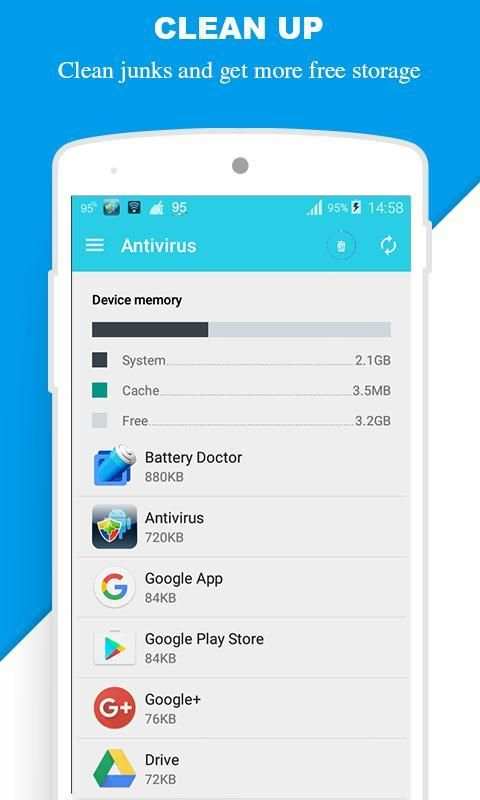 Antivirus - Power Clean 4 تصوير الشاشة