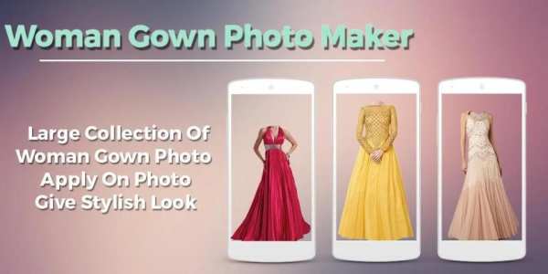 Women Gown Dress Photo Maker скриншот 5