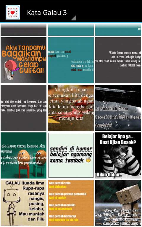 Meme Galau Terbaru screenshot 3