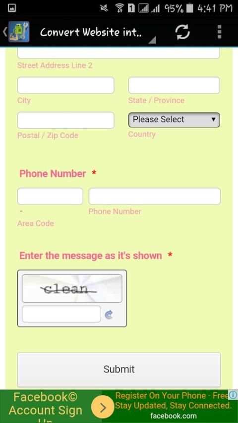Free Online Apps Creator screenshot 1