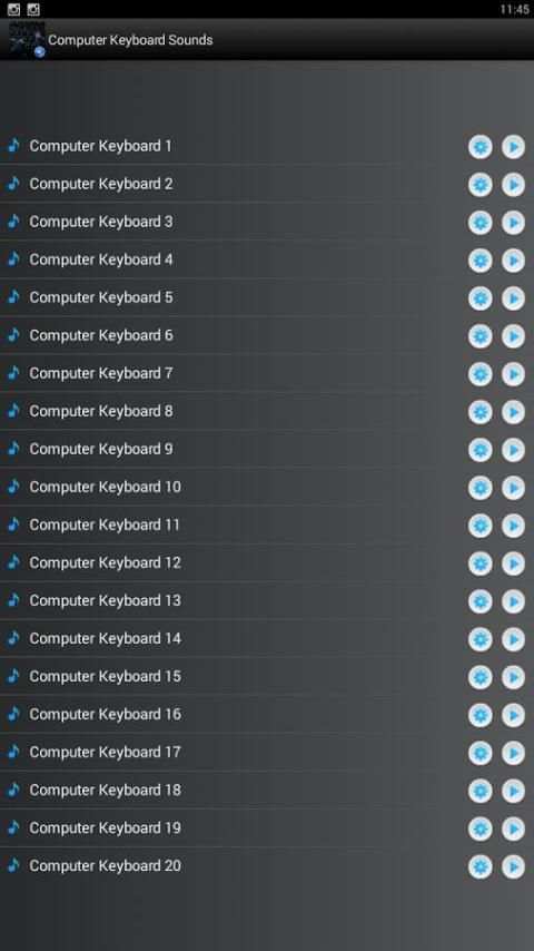 Computer Keyboard Sounds screenshot 5
