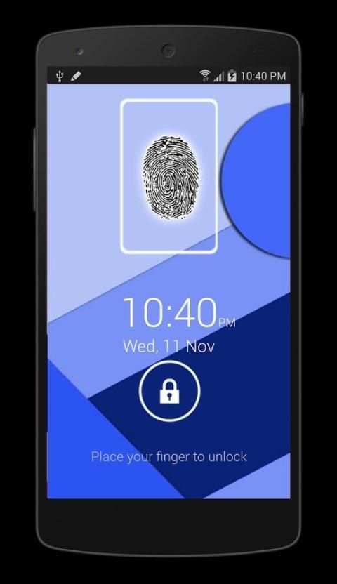 Fingerprint Screen Lock- Prank screenshot 2
