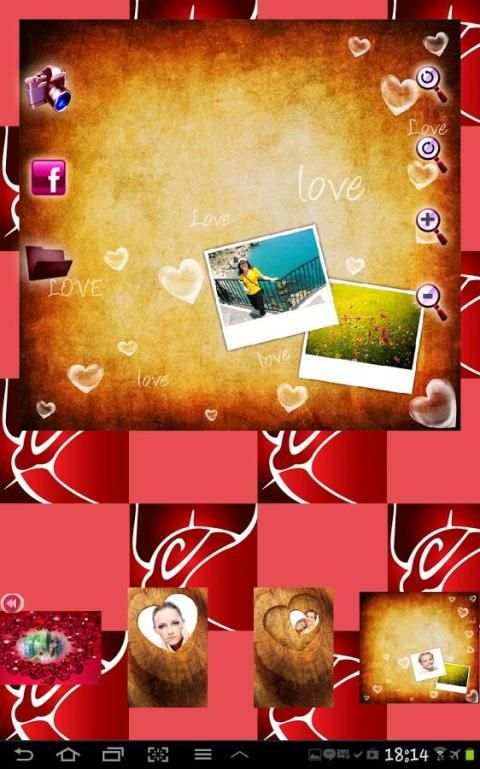 Romantic Photo Frames 3 تصوير الشاشة
