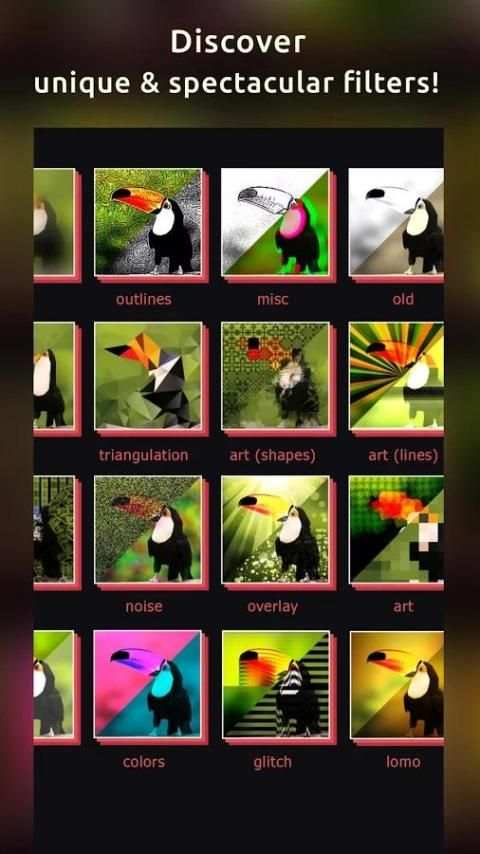 Atypic - creative photo editor screenshot 2
