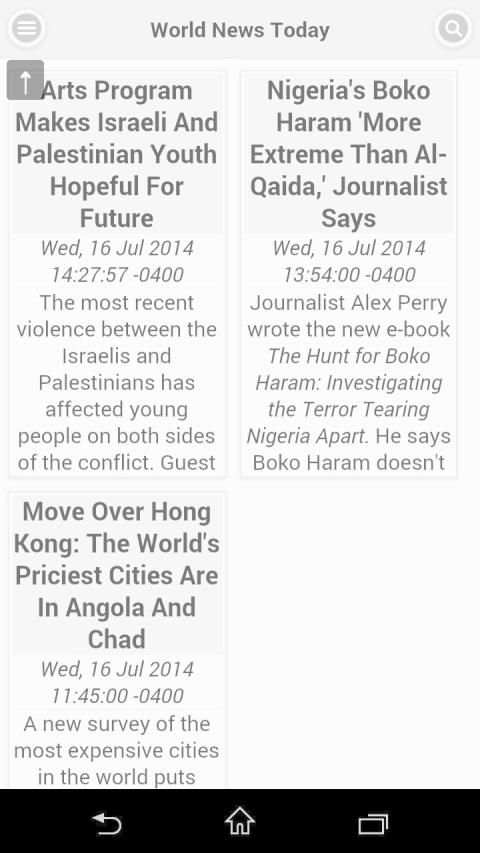 World News Today screenshot 1