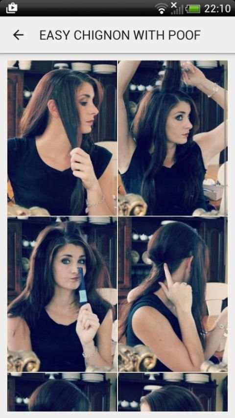 Hairstyles step by step screenshot 5