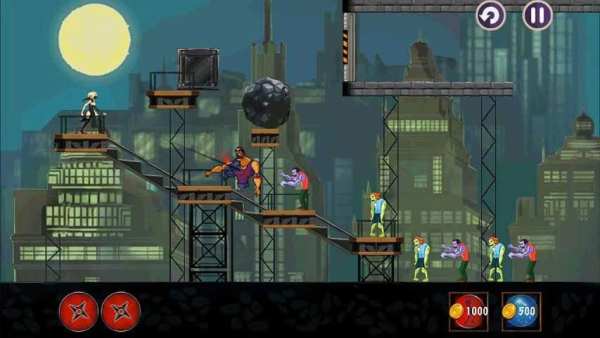 Girl Ninja VS Zombie screenshot 4