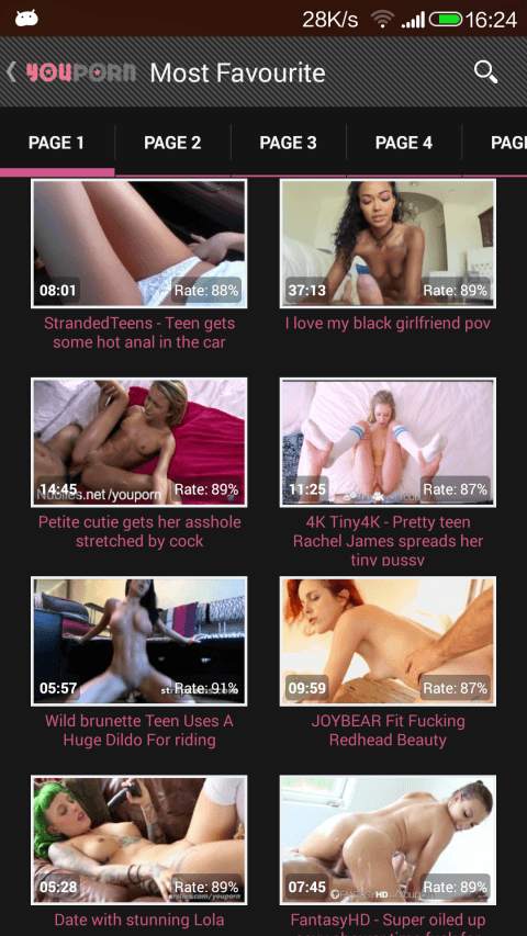 This is the best app for streaming porn videos online, you can also downloa...