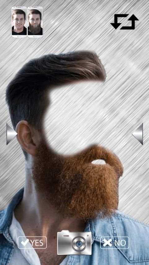 Laki-Laki Jenggot Foto Montase screenshot 8