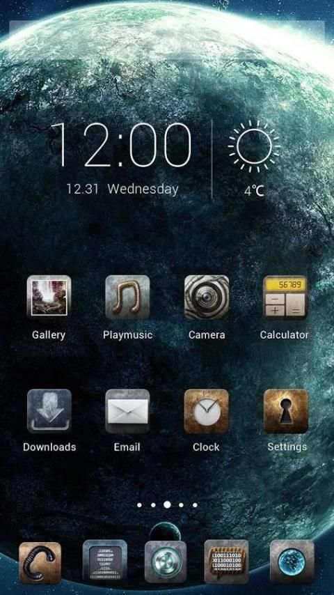 Space Monument Theme screenshot 2