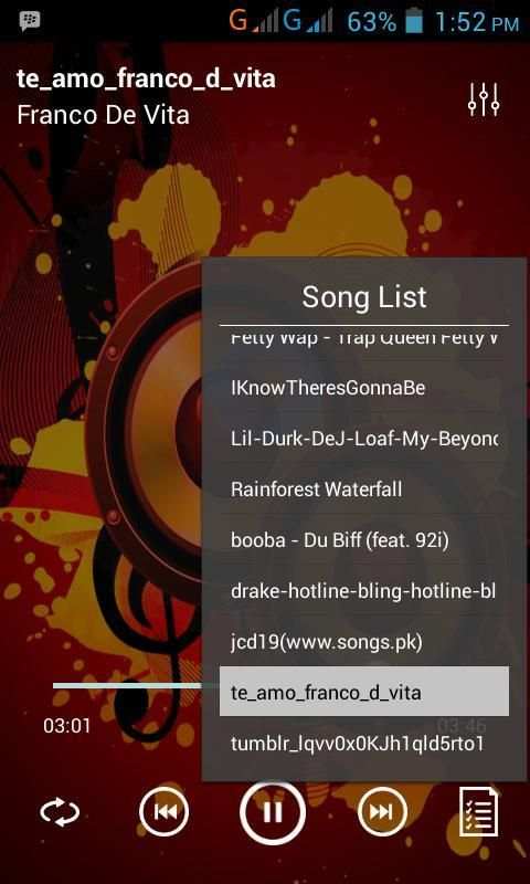 ARES مشغل موسيقى MP3 3 تصوير الشاشة