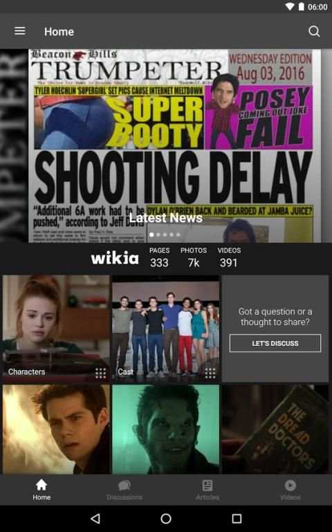 Wikia: Teen Wolf screenshot 5