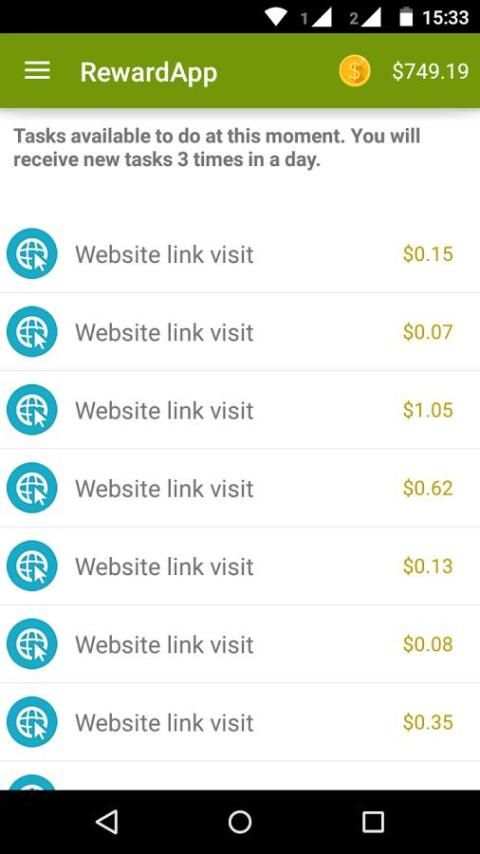RewardApp - Earn money скриншот 4