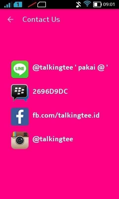 Talkingtee screenshot 1