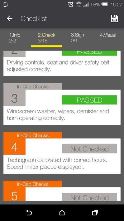 Bus Driver Checklist screenshot 6