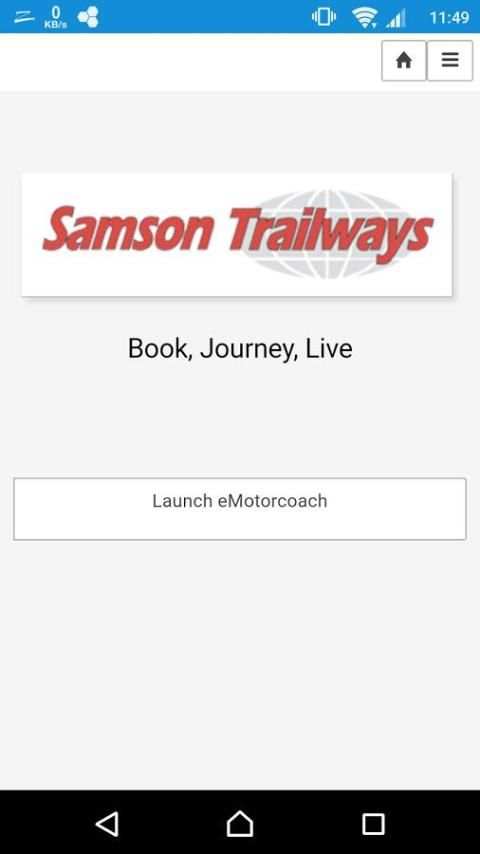 Samson Trailways Android App screenshot 8
